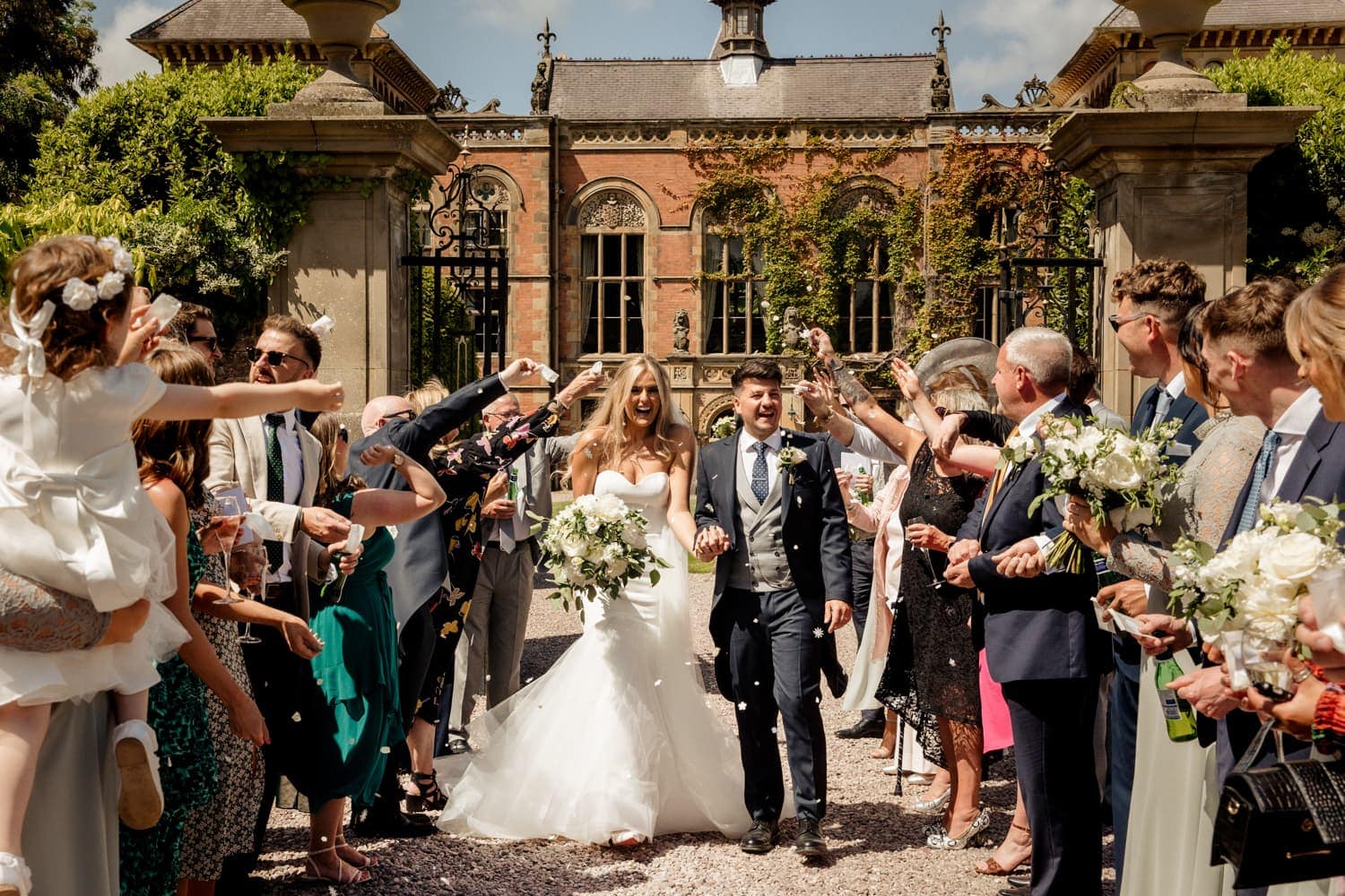 Soughton Hall wedding photographers shelby and will's day at soughton hall in mold