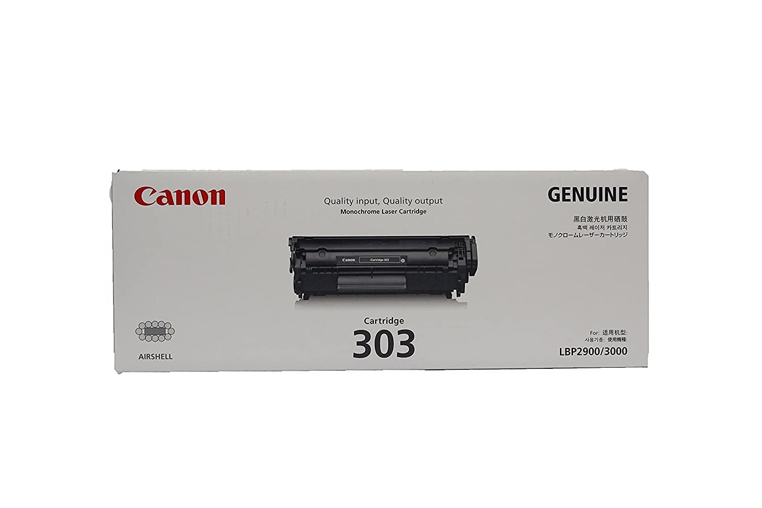 Canon 303 Original Toner Cartridge (CRG303) – Black | Print Legend