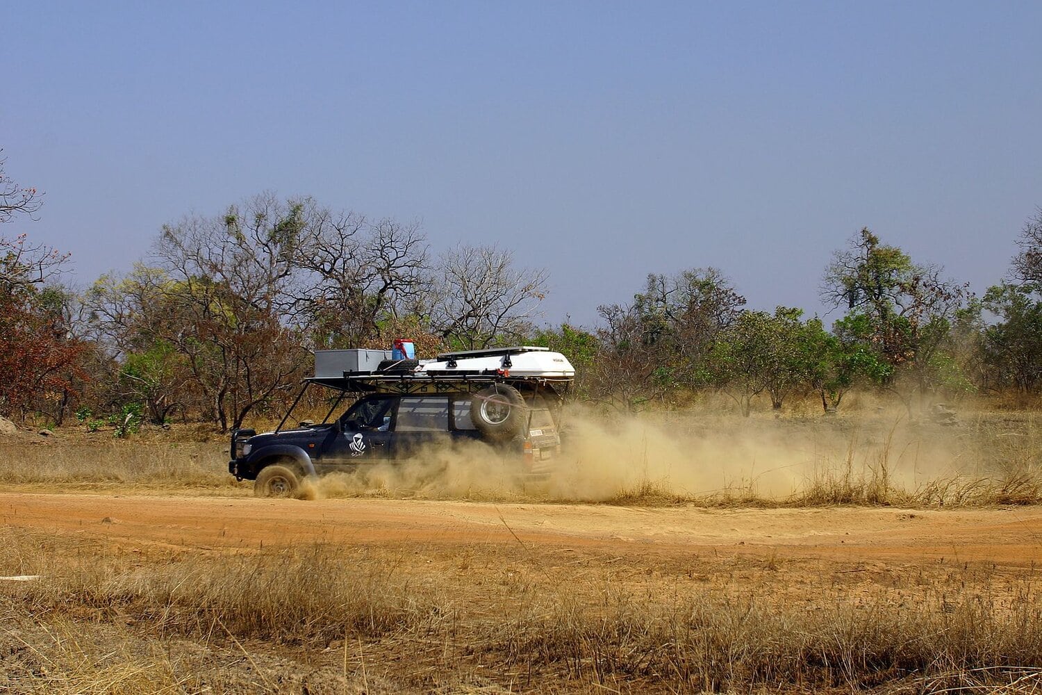 La broussade 4x4 brousse Sénégal piste 02
