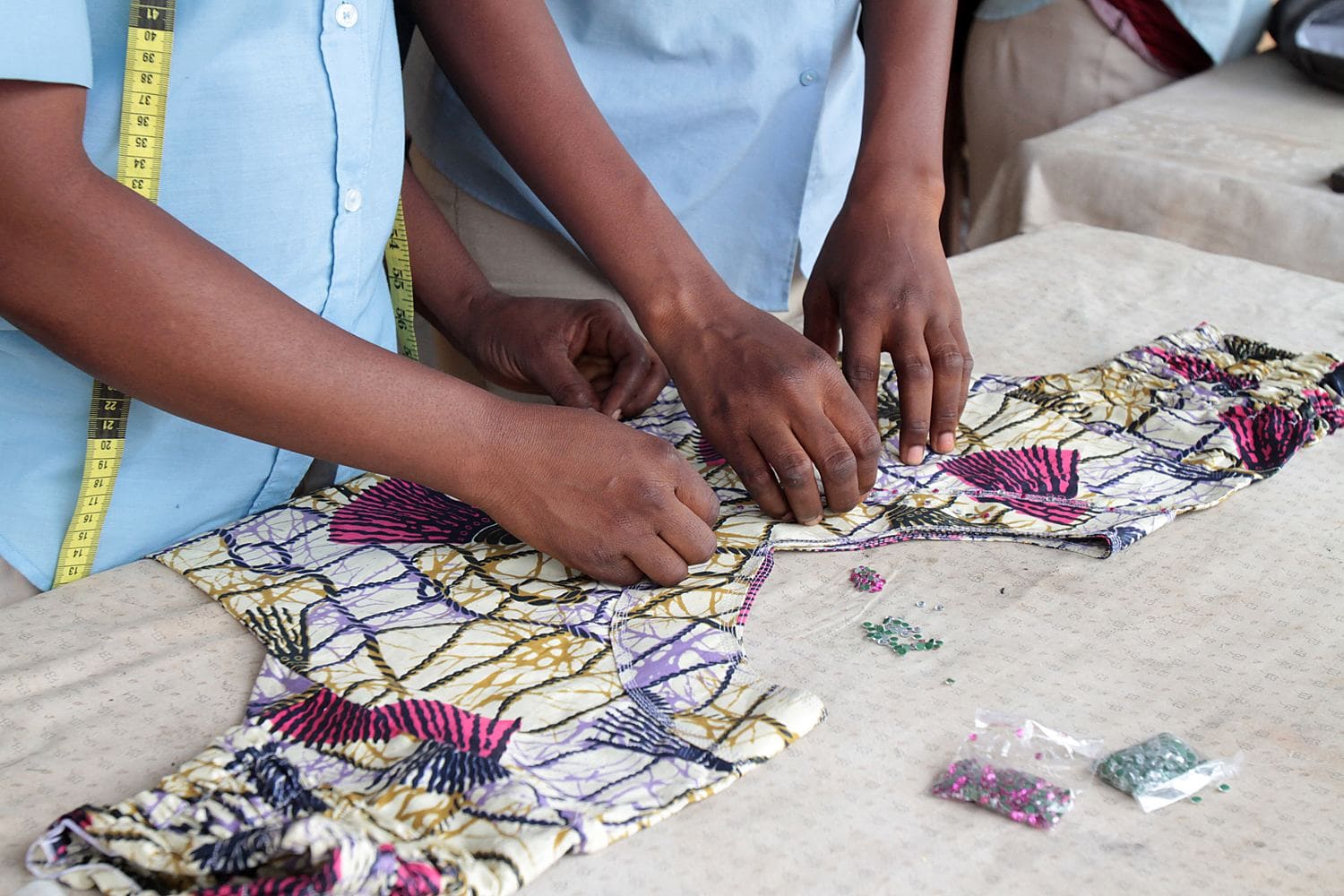 Atelier couture à Saint-Louis — Sénégal