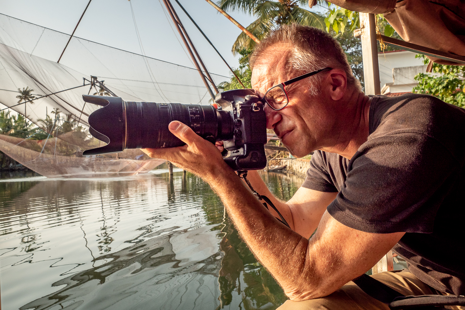 Werner Hoetzel auf Fotoreise in Indien