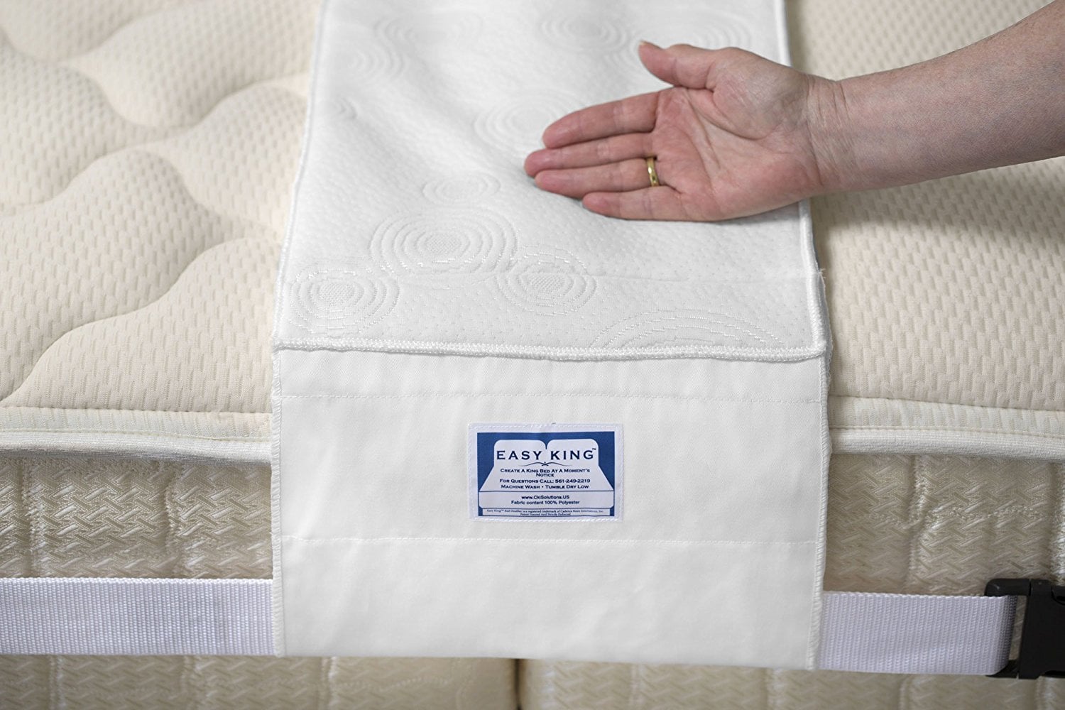 the gap filler for a bed doubling system