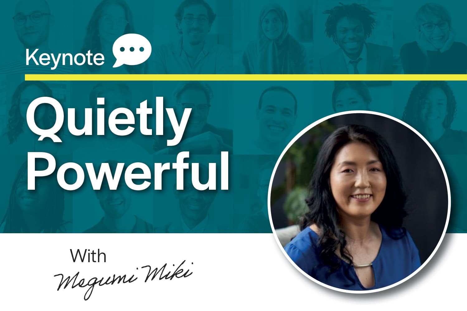 Facet5 Live keynote: Quietly powerful leadership with Megumi Miki
