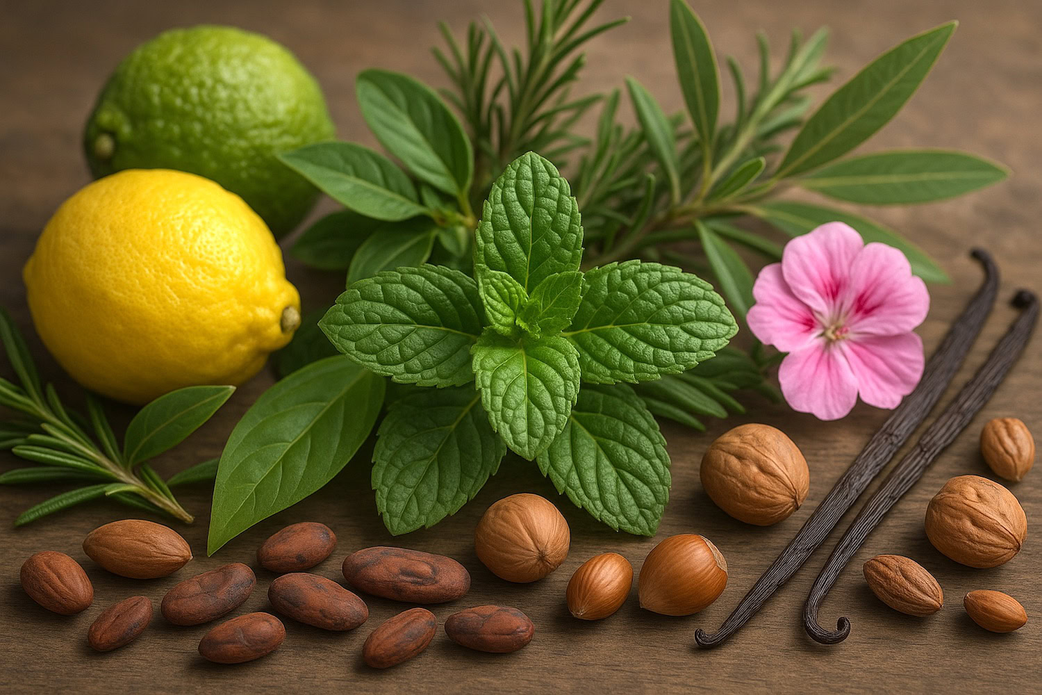 peppermint and aromatic botanicals
