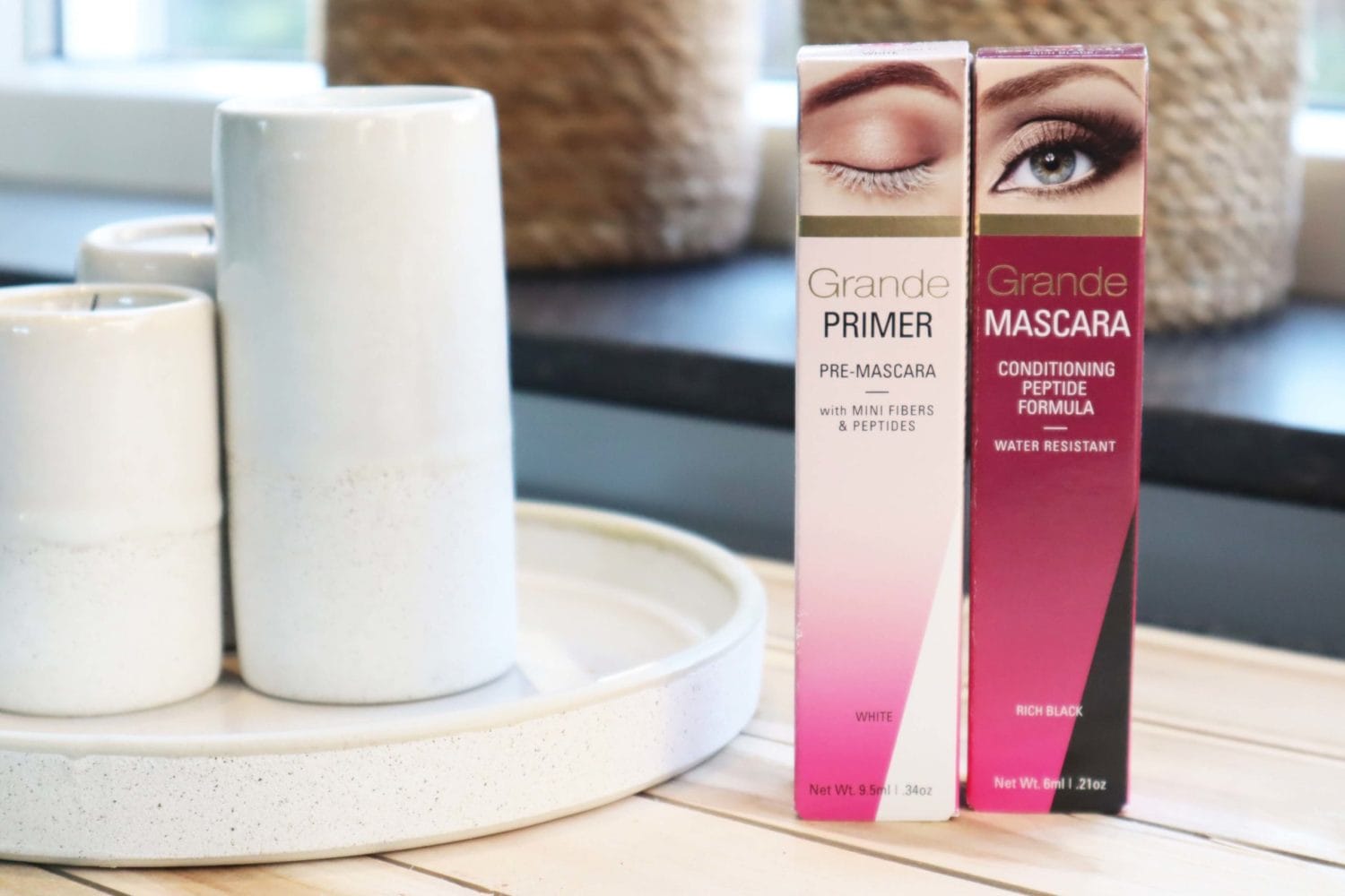 Grande Cosmetics Primer en Mascara