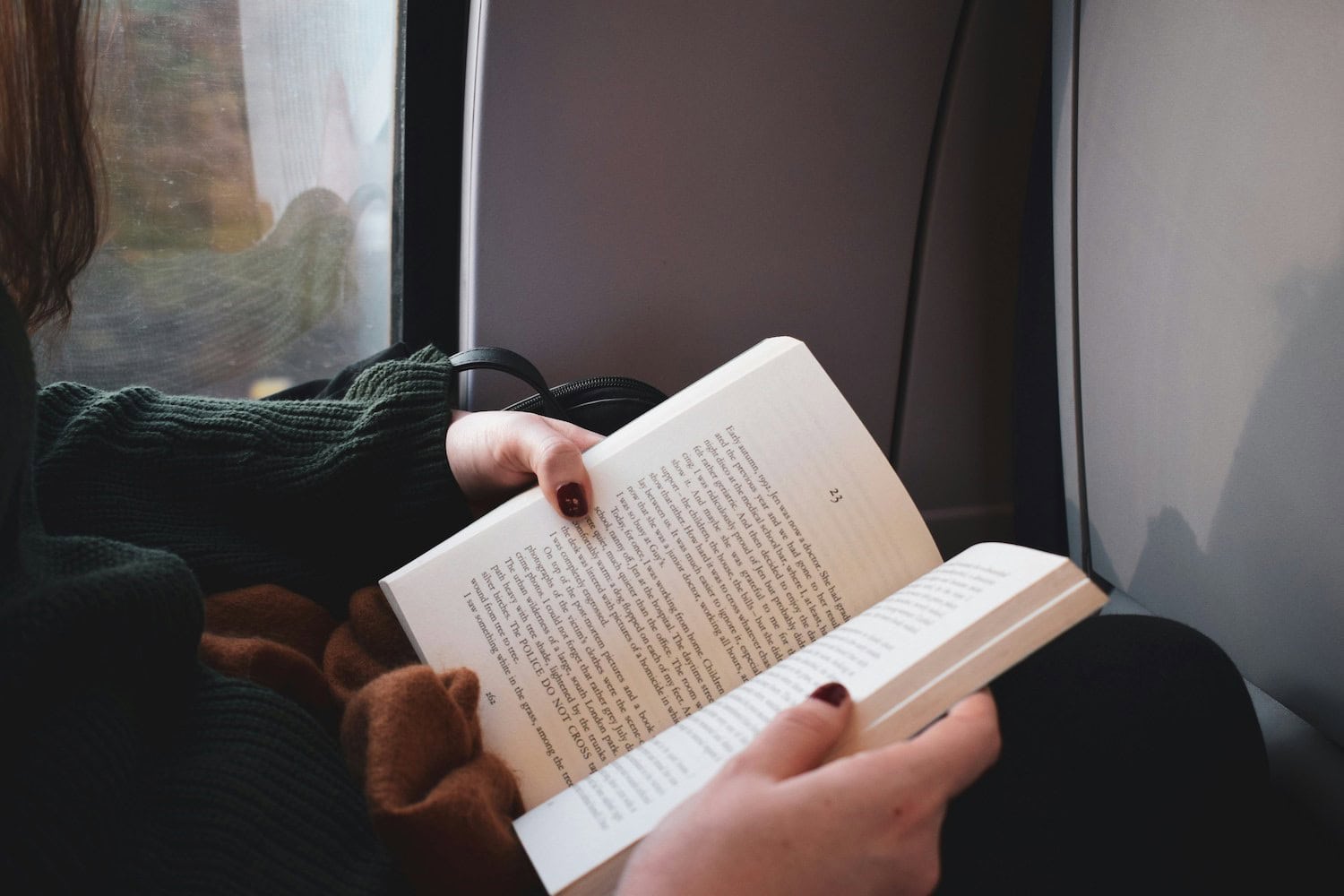 Lezen in de trein: vooral doen!