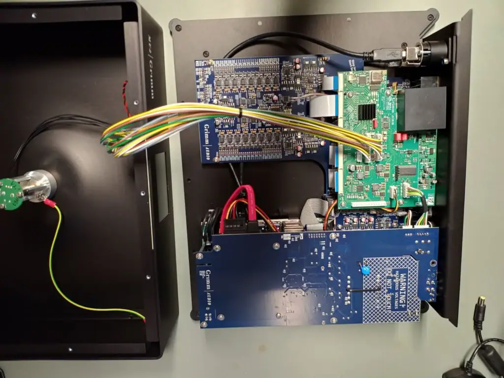 Alpha Audio sur le DAC Grimm Audio MU2 03