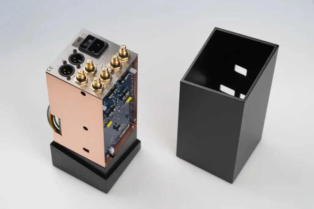 AudioKey sur le phonostage Grimm Audio PW1 01