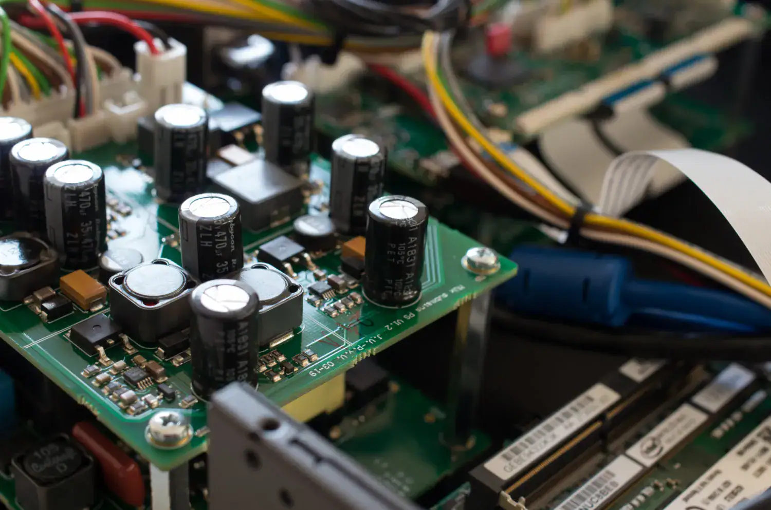 Grimm Audio MU1 vue de cartes internes