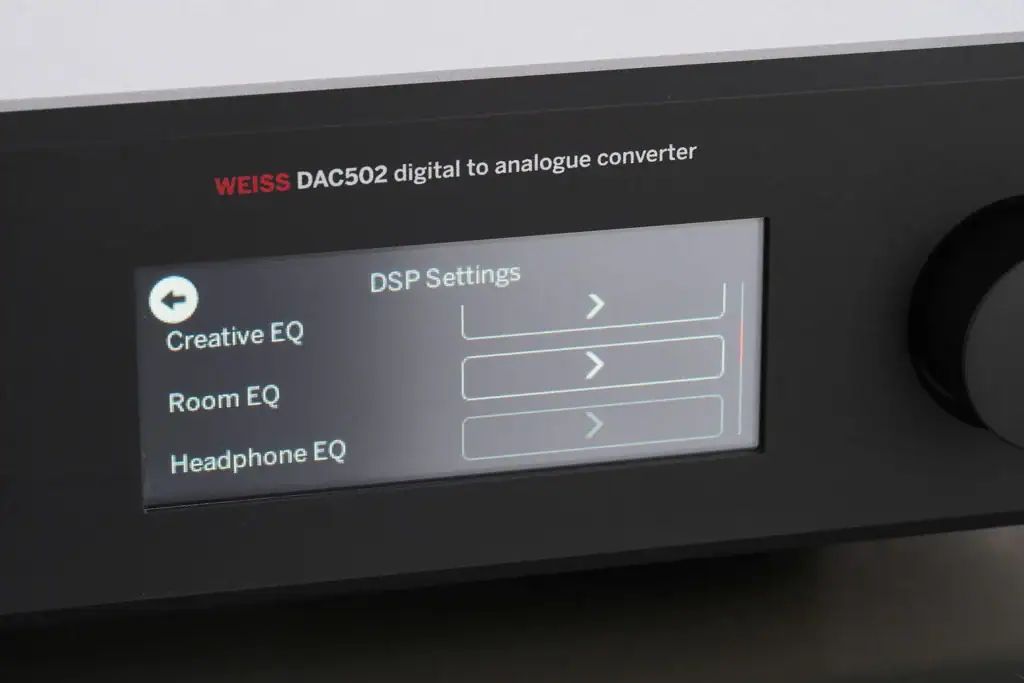 HIFI Statement sur le DAC502 de Weiss 07