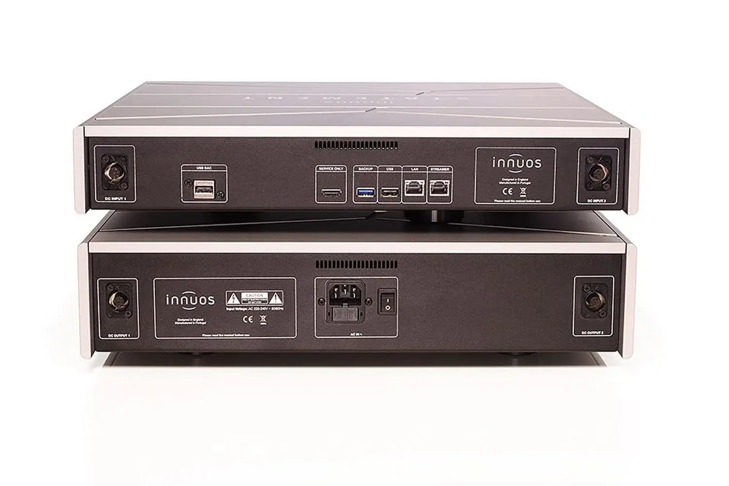 Innuos Statement noir vue arrière