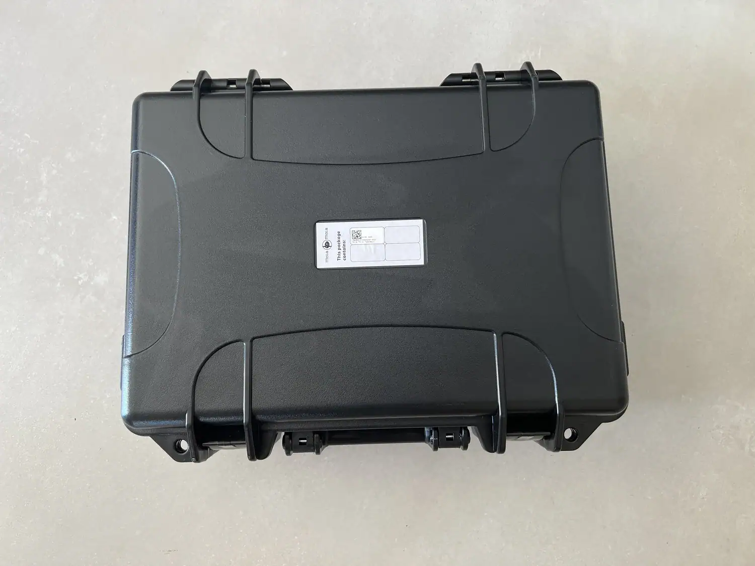 Flight-case du Mola-Mola Tambaqui sur mesure livré en série pour un transport en toute sécurité