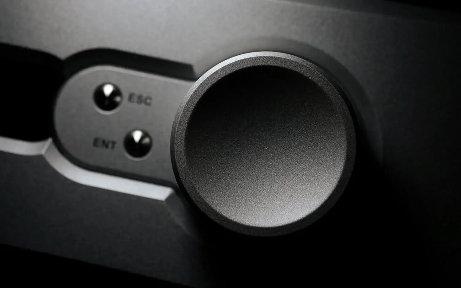 Trilogy Audio Préamplificateur 915R zoom sur le bouton de contrôle