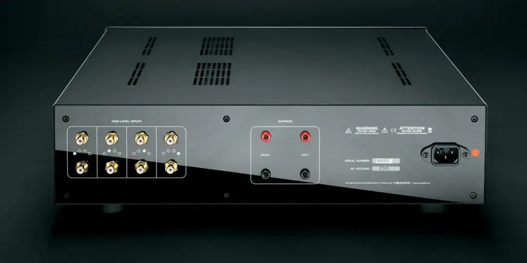 VUmètre sur le Neodio TMA 05