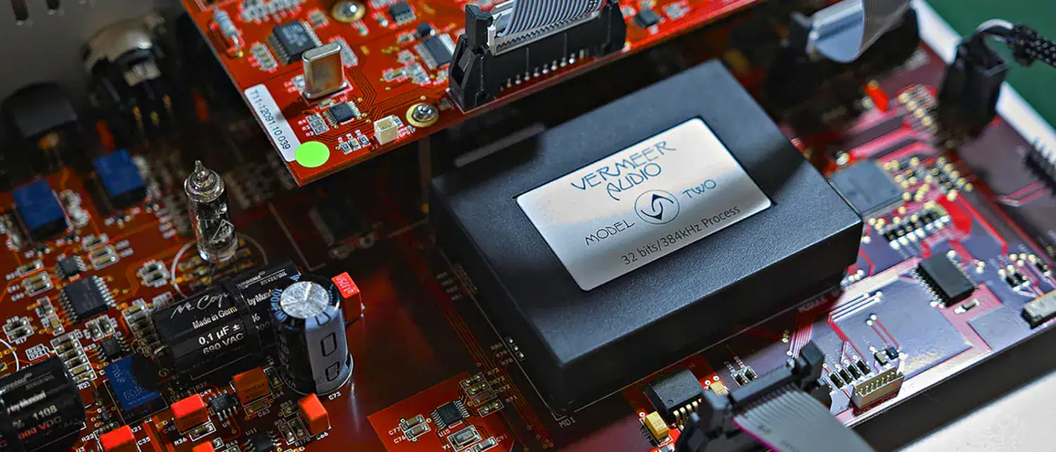 Vermeer Audio Two détail sur l'intérieur et les circuits