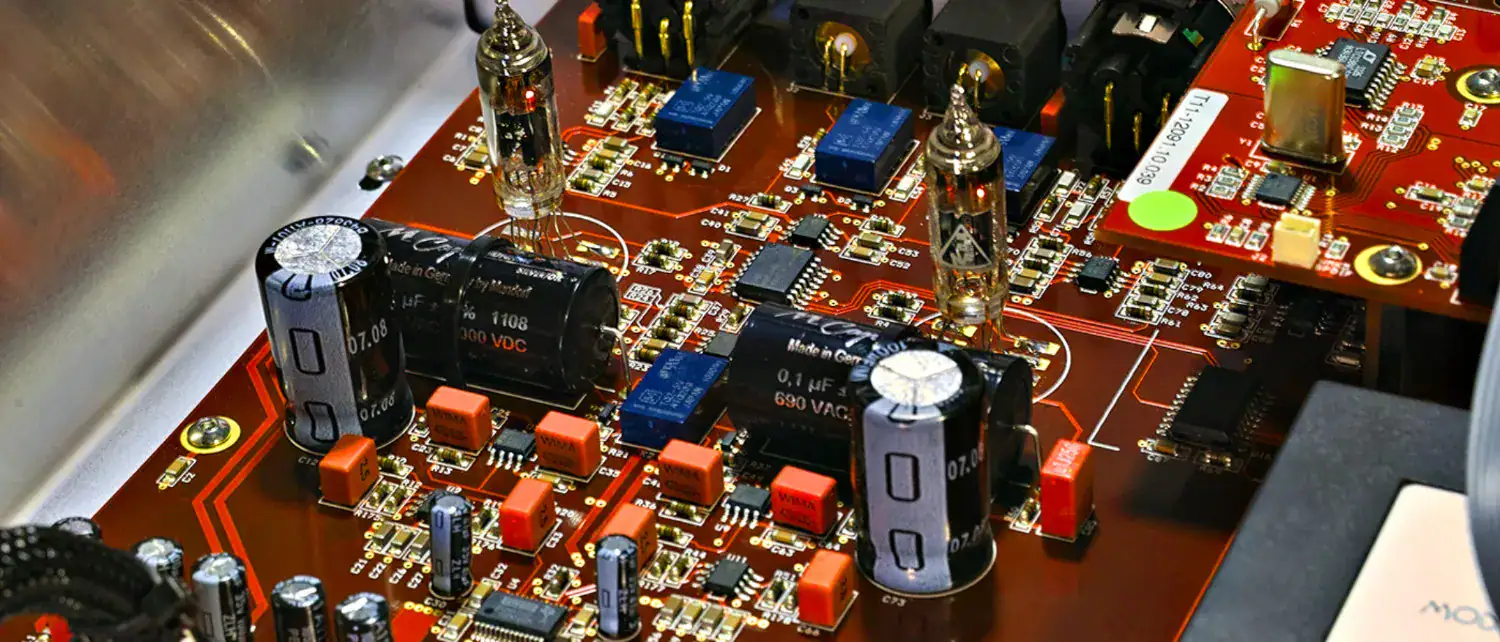 Vermeer Audio Two carte circuit imprimé rouge