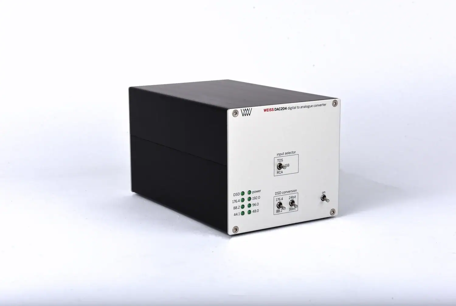 Weiss DAC204 vue avant de trois quart