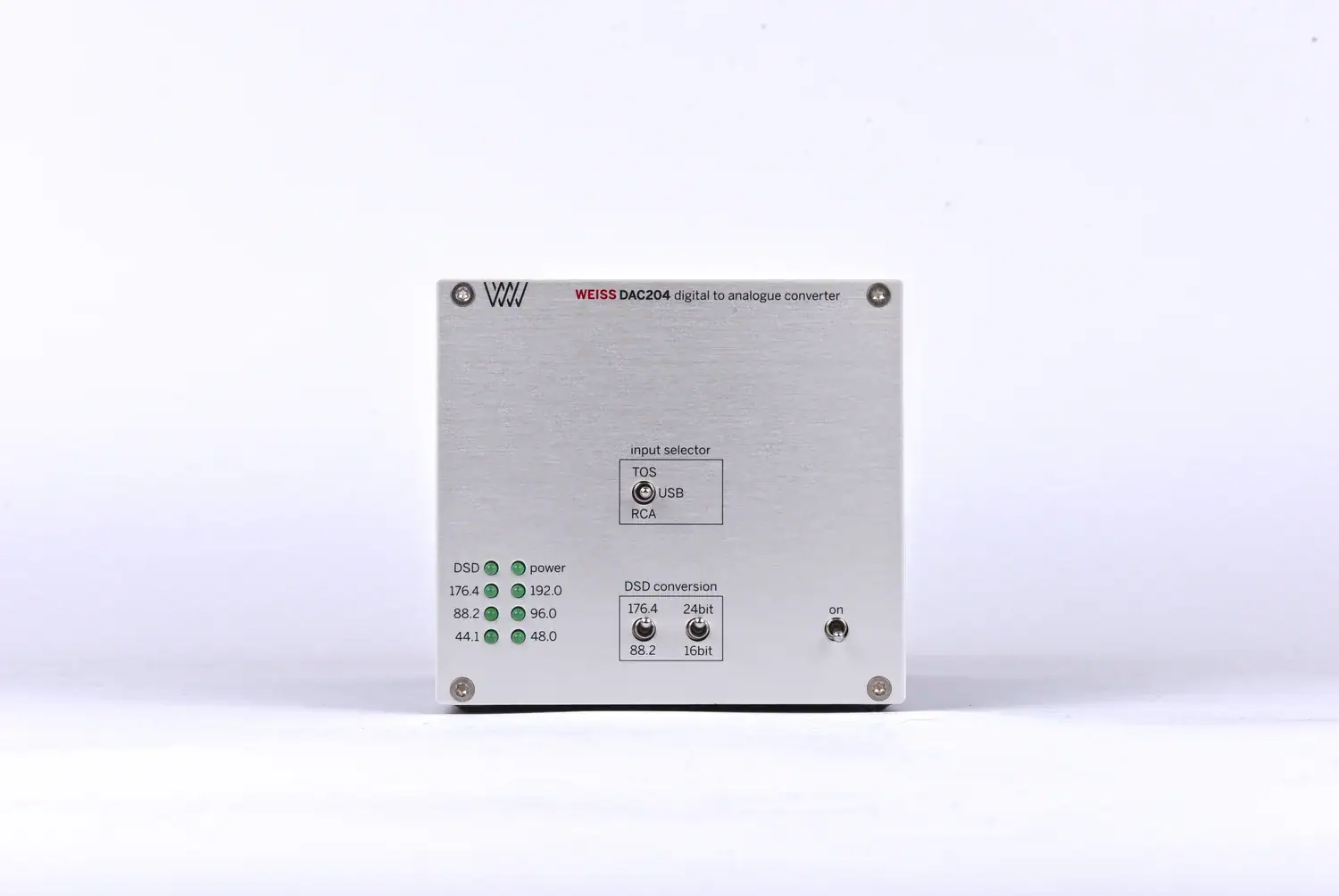 Weiss DAC204 vue de face