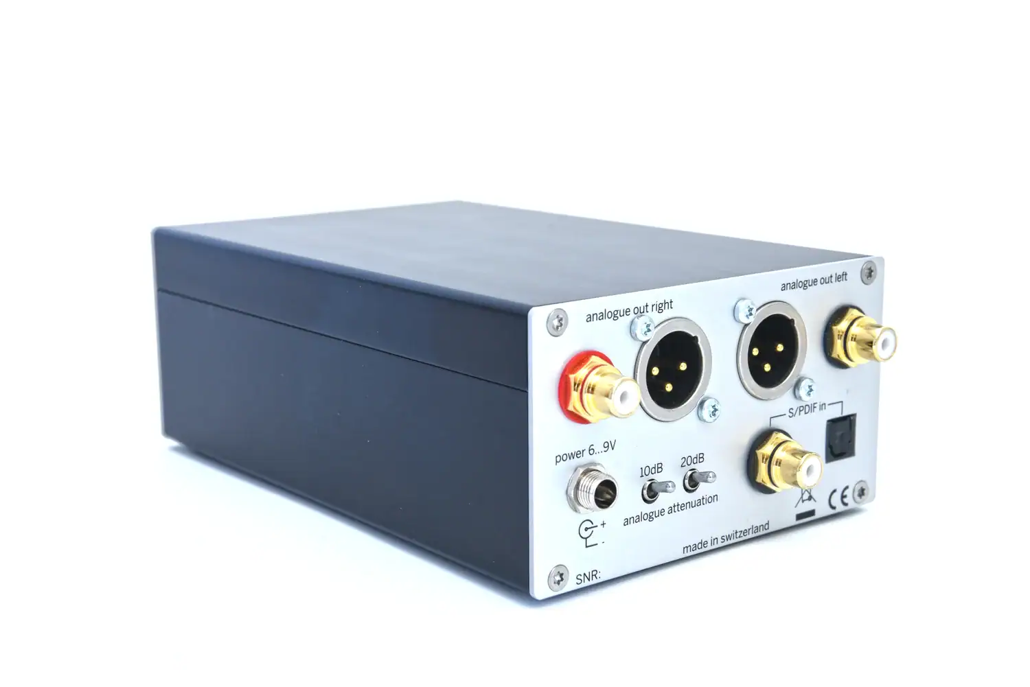 Weiss DAC205 vue arrière de trois quart