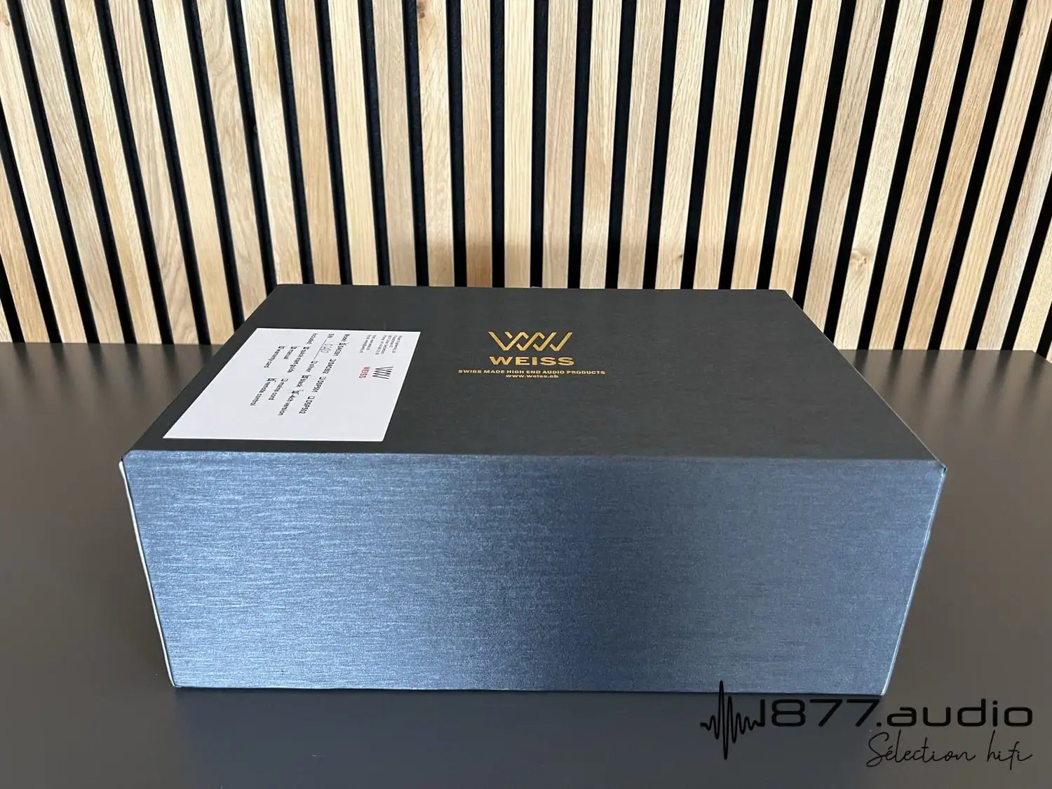 Weiss DAC 501 4CH boite noire fermée