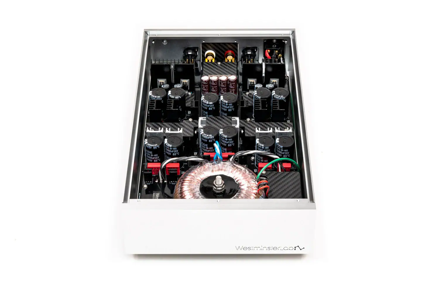 Vue arrière du Phonostage WestminsterLab Monologue ouvert