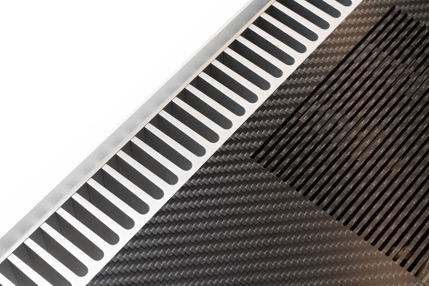 Détail d'un dissipateur passif d'un bloc mono WestminsterLab Rei