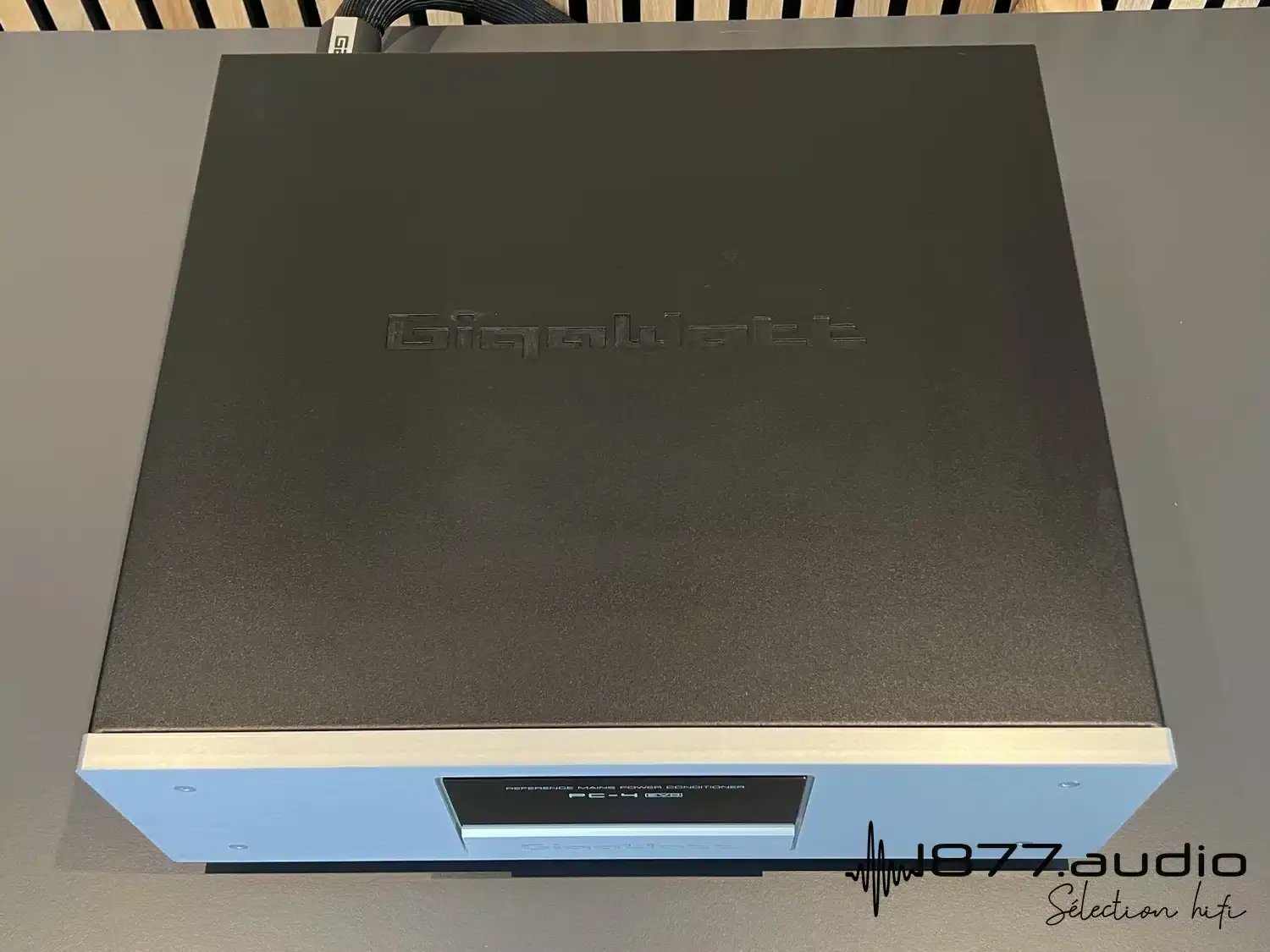 Gigawatt PC4 EVO silver vue globale du dessus