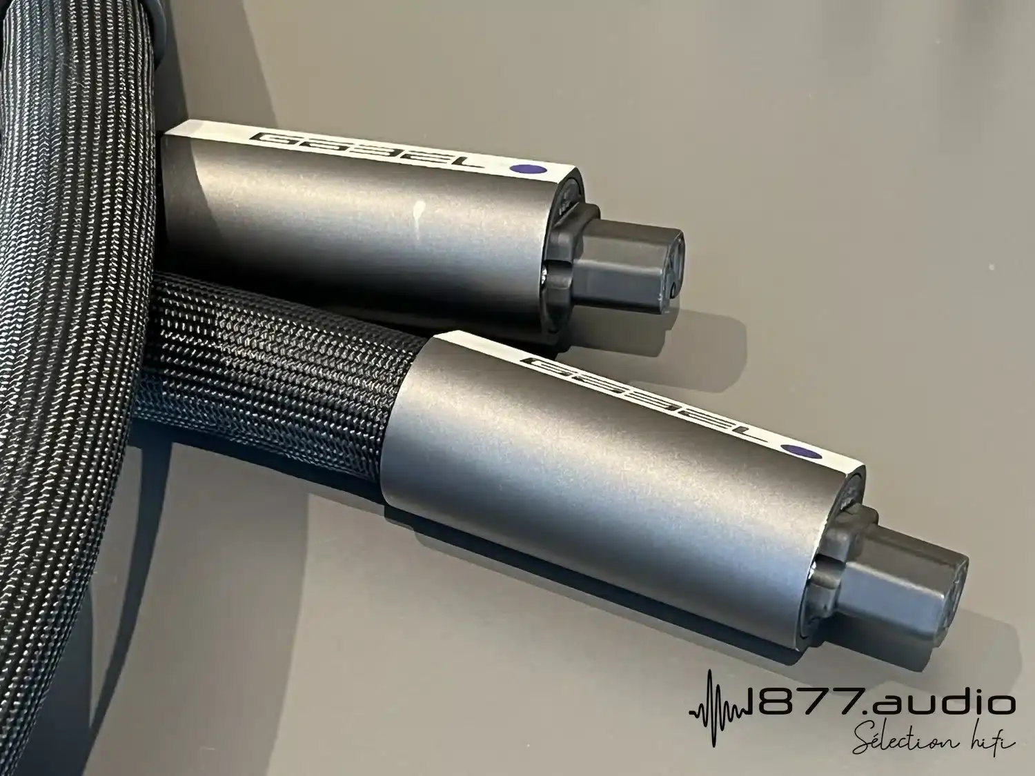 Goebel câble alimentation Lacorde Statement 150cm sur les deux connecteurs côté appareil