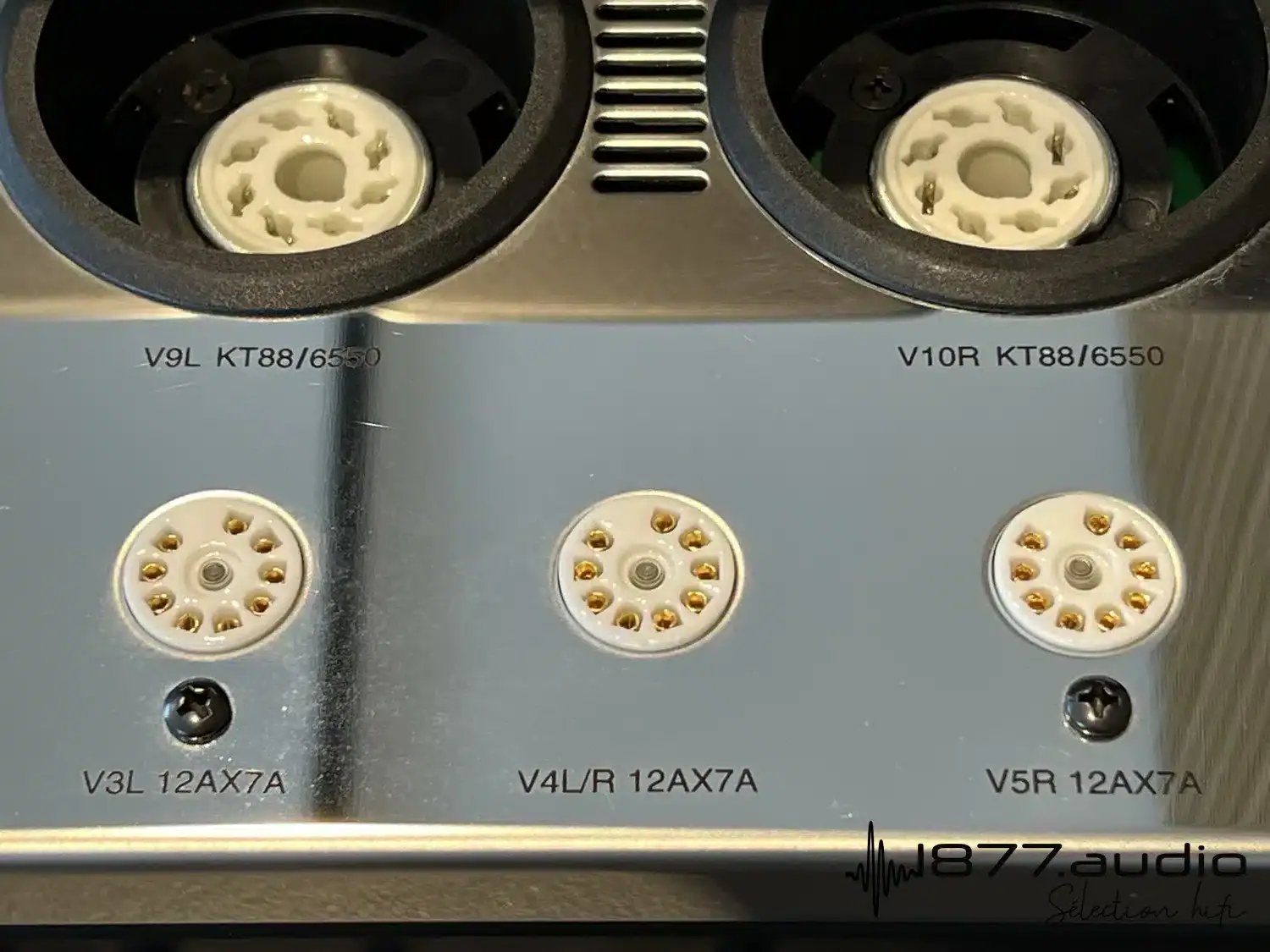 McIntosh m275 MKVI connecteurs des tubes 3