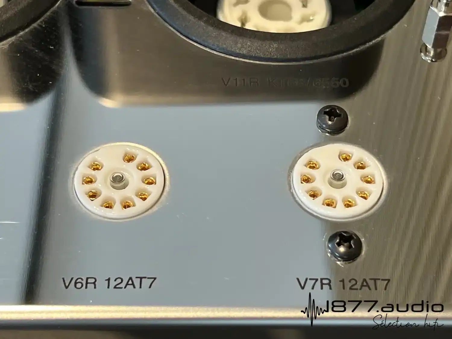 McIntosh m275 MKVI connecteurs des tubes 4