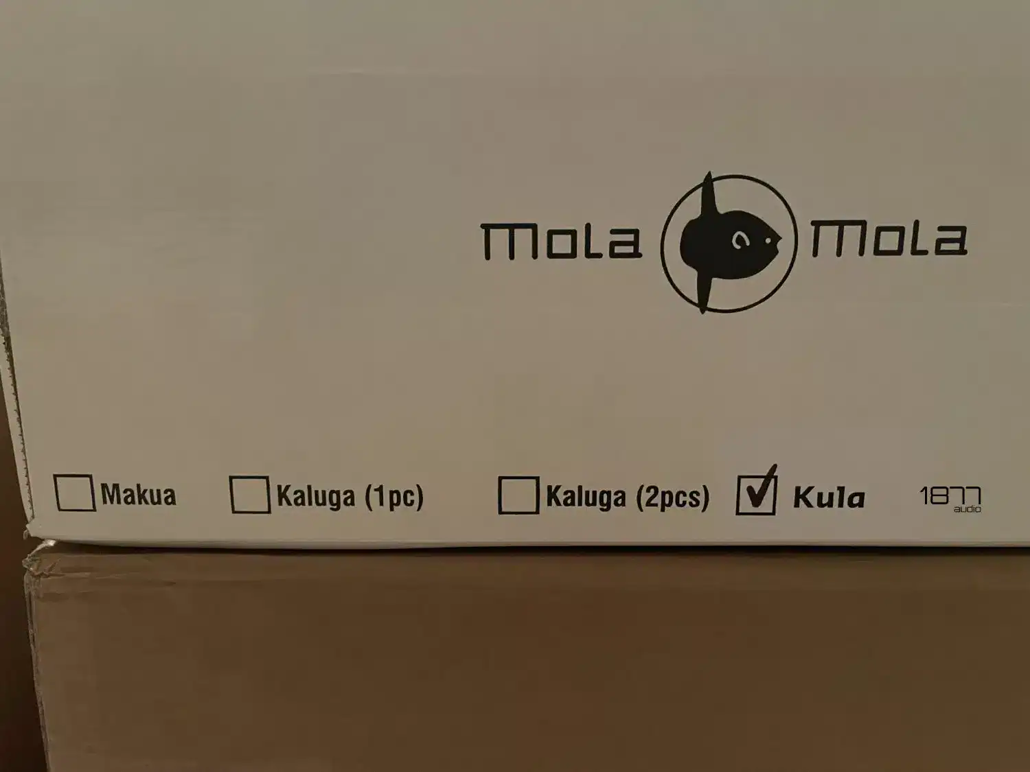Mola-Mola Kula, amplificateur intégré carton d'emballage