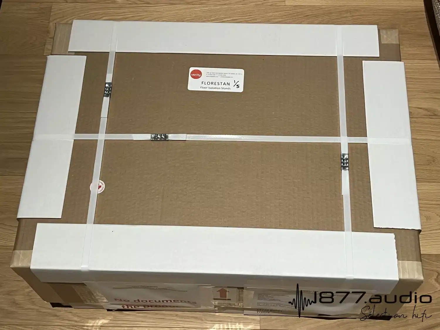 Verity Audio Florestan carton contenant la base