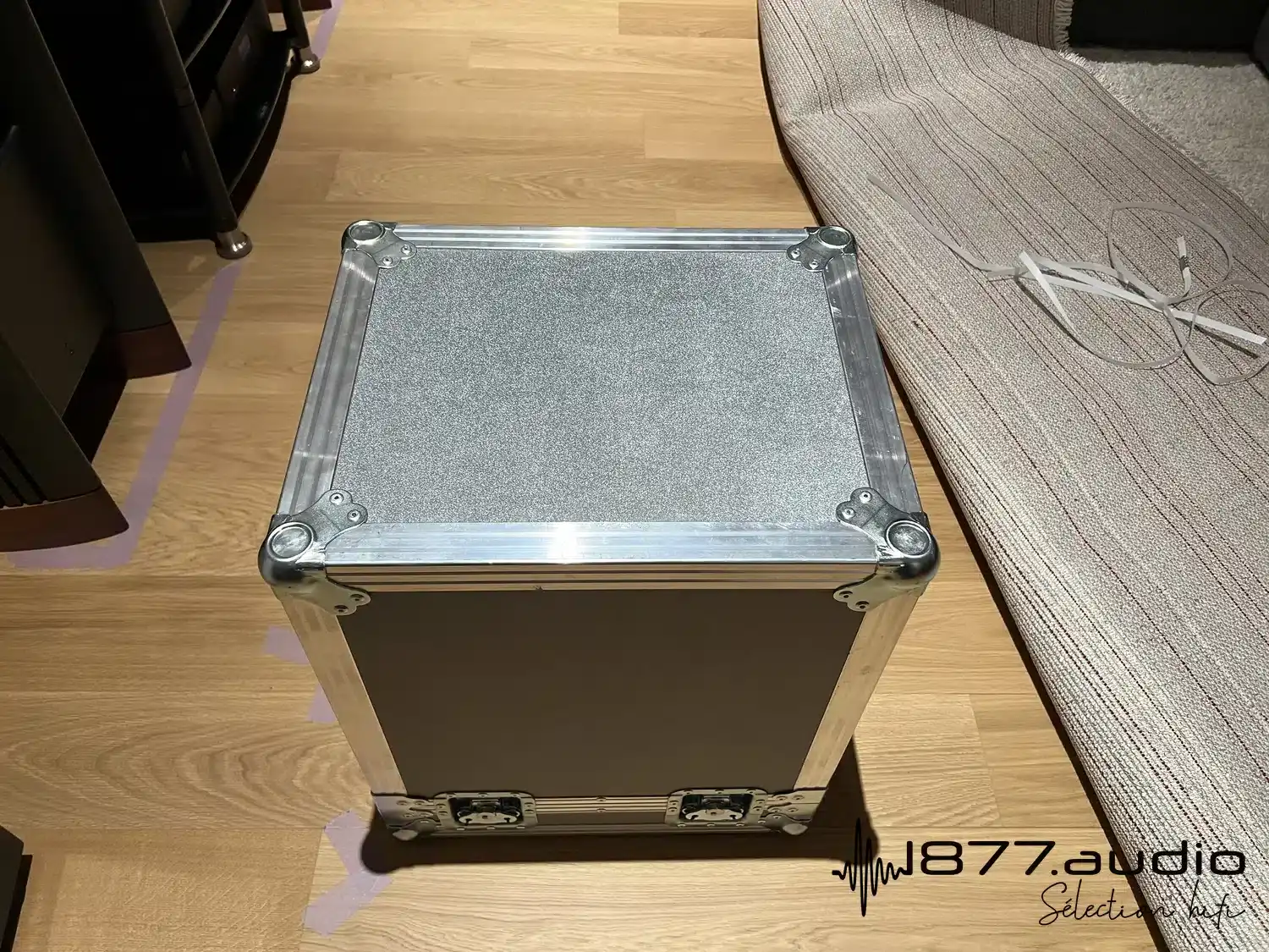 Verity Audio Florestan flightcase de la partie haute