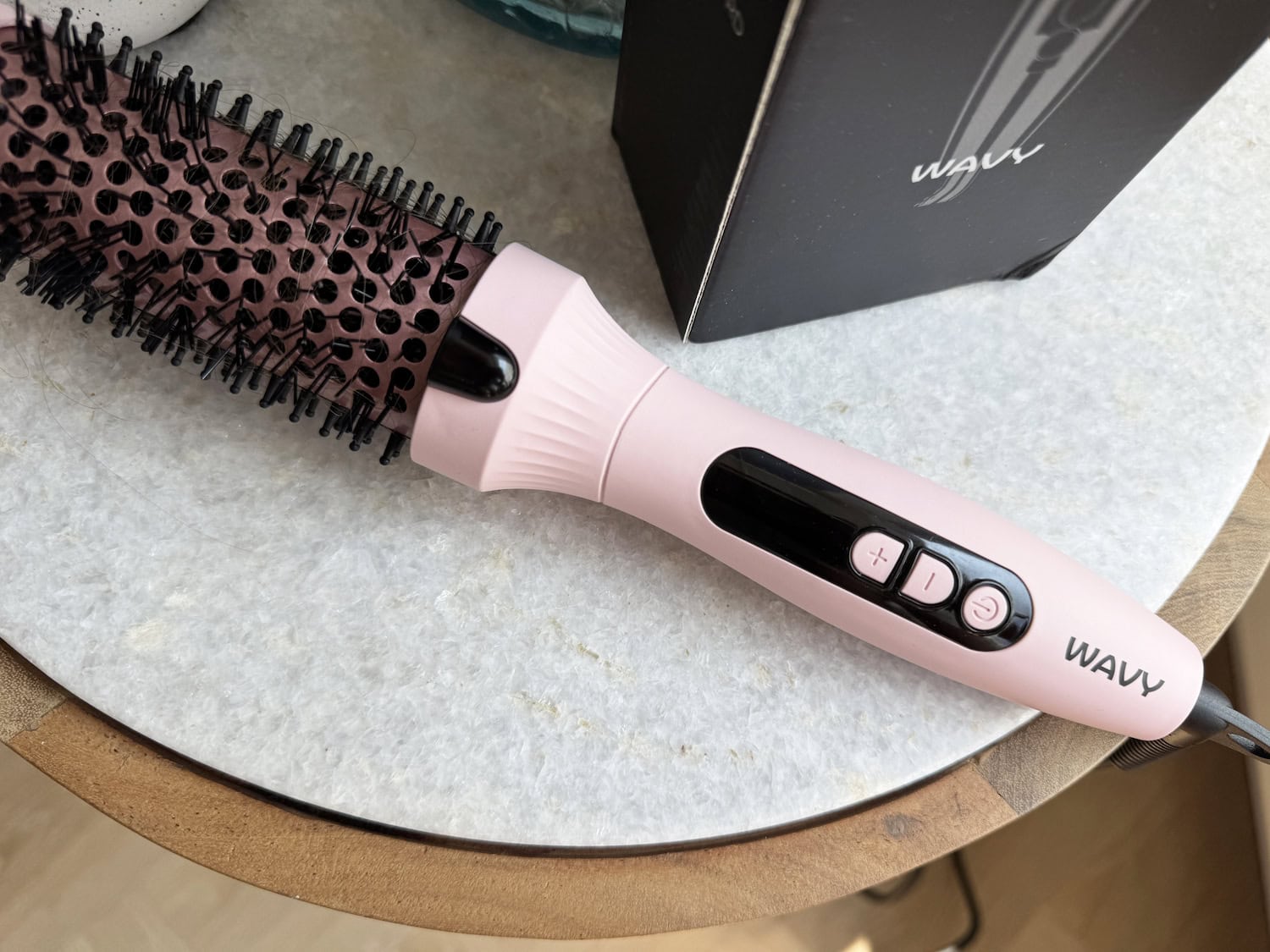 Wavy Thermal Blowout Brush