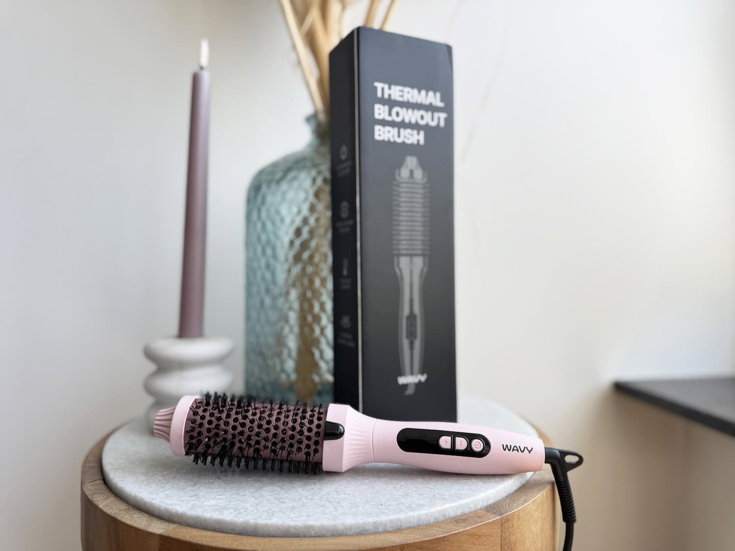 Wavy Thermal Blowout Brush
