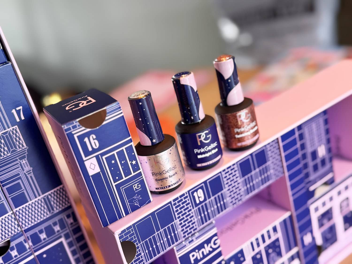 Pink Gellac adventskalender 2025