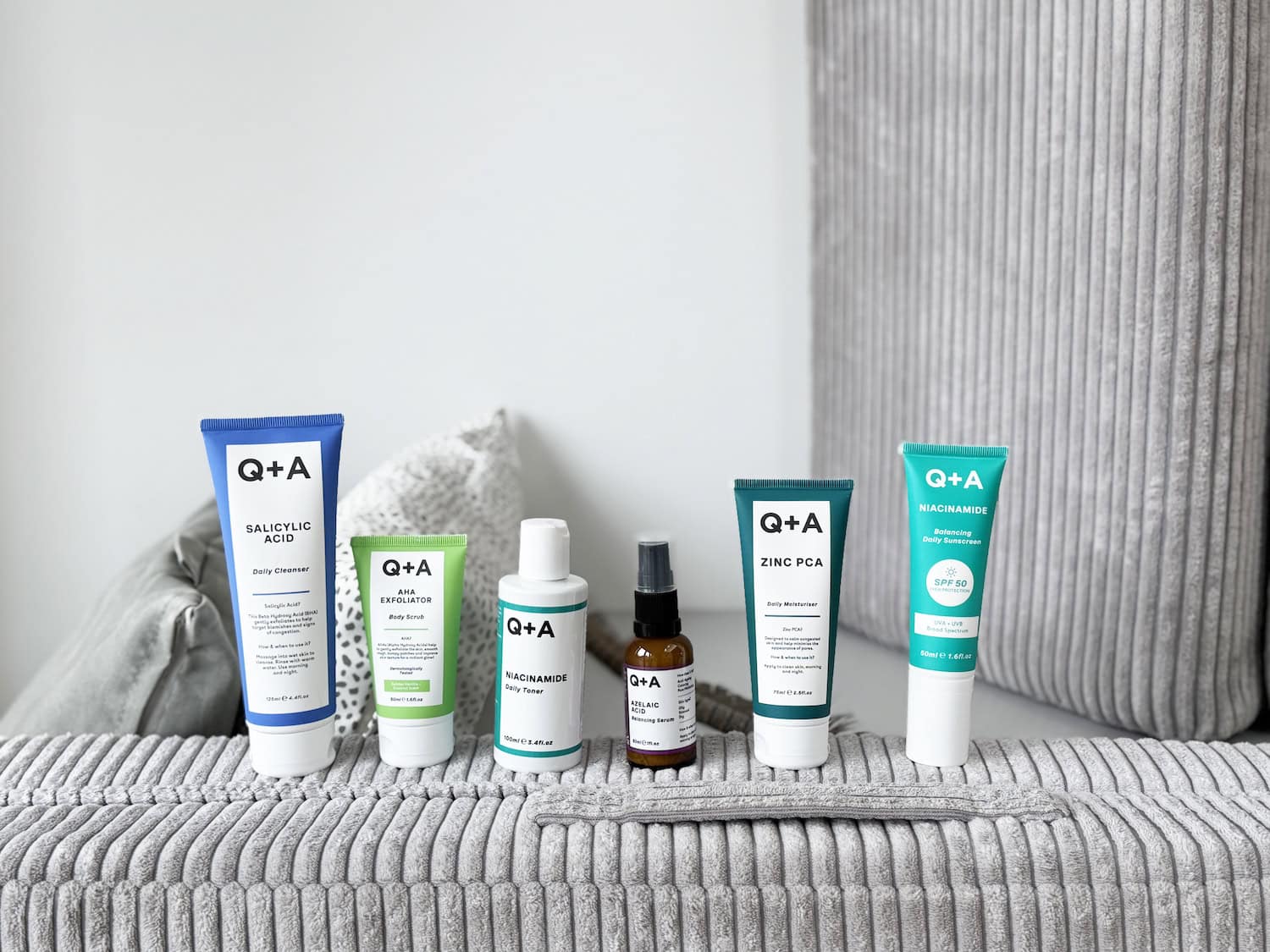 Mijn Q+A skincare routine