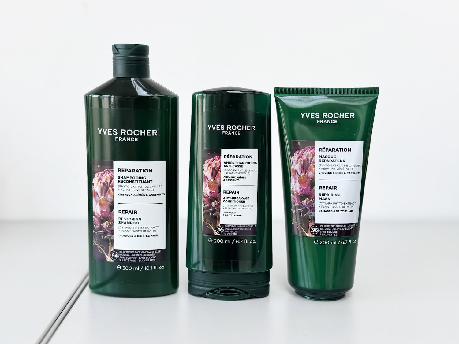 Yves Rocher Repair Haircare review