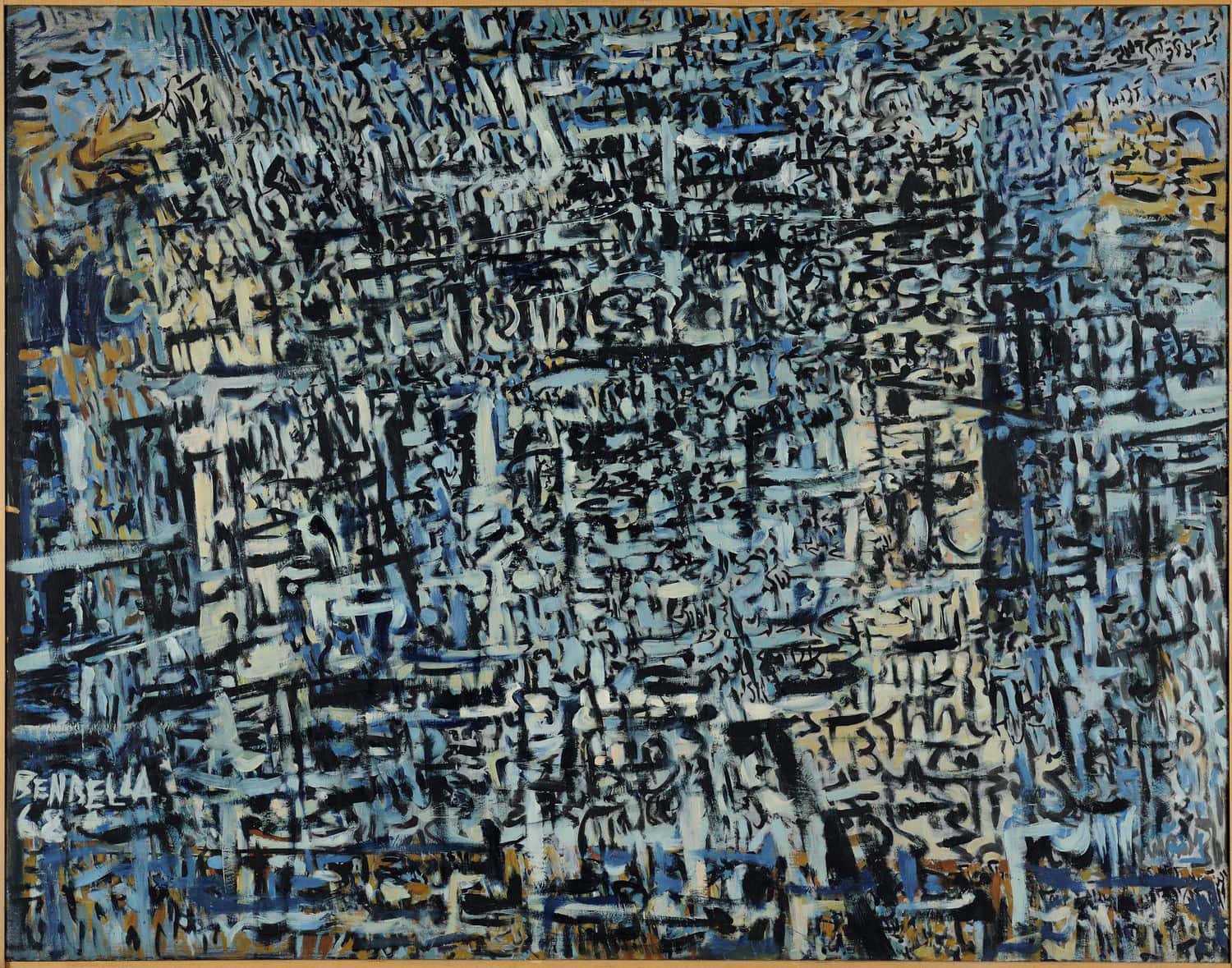 Emotion Bleue (1968) 114x145cm