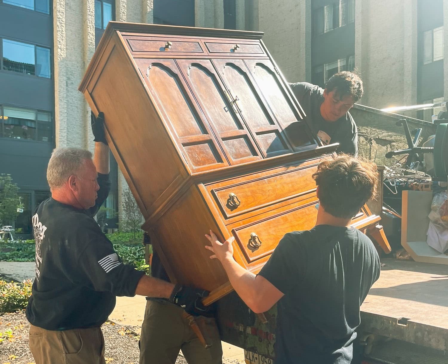 remove old furniture