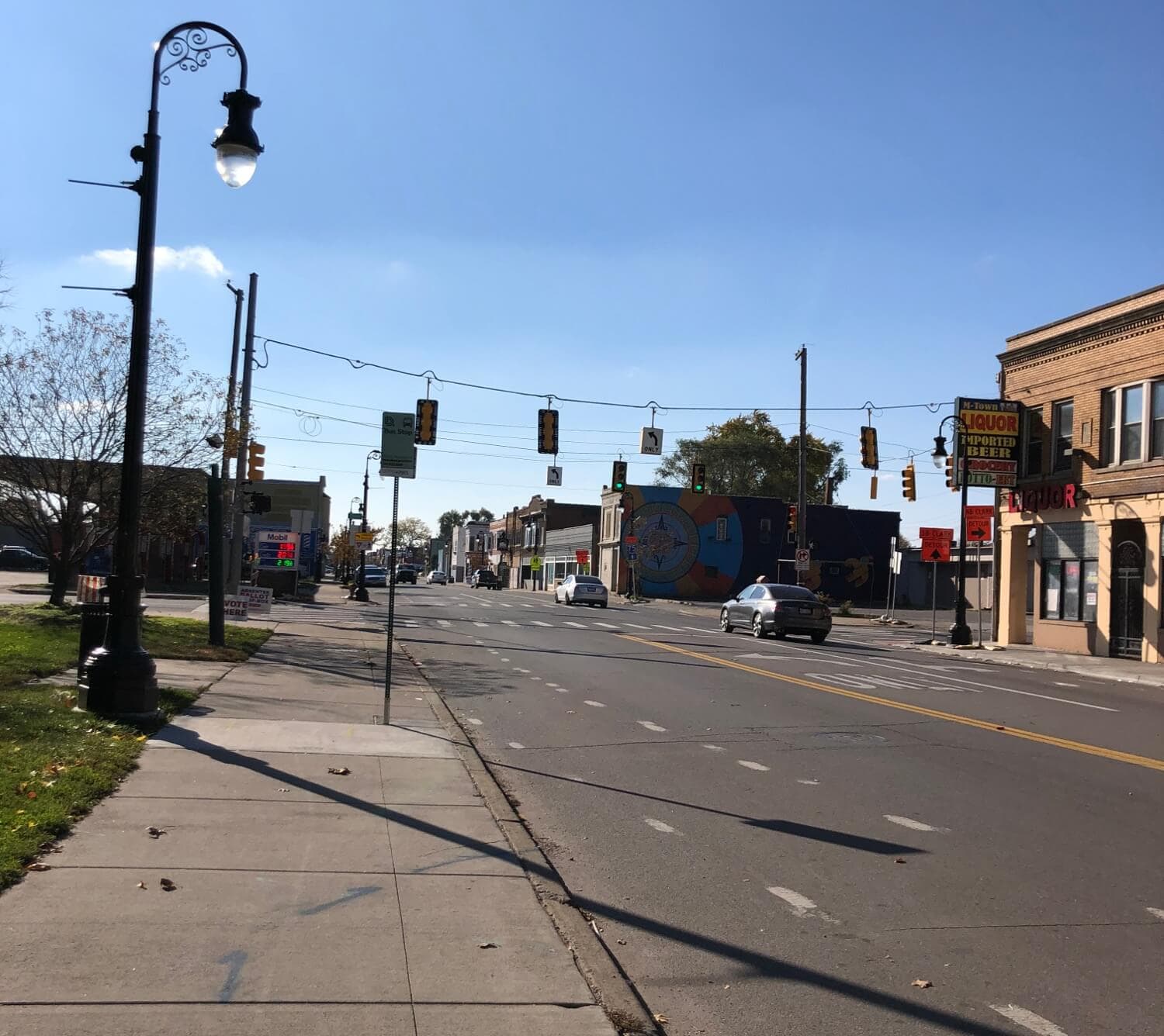 A modern shot of where Zelda Jakubowski said her attacker’s Jeep was sitting that night