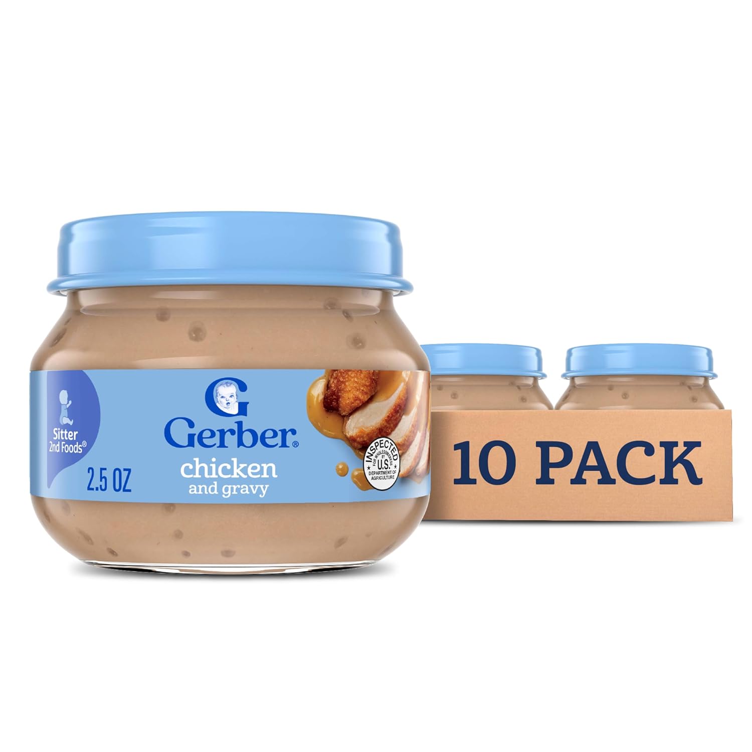 Gerber Stage 2 Chicken & Gravy Review: Gerber Chicken baby Food