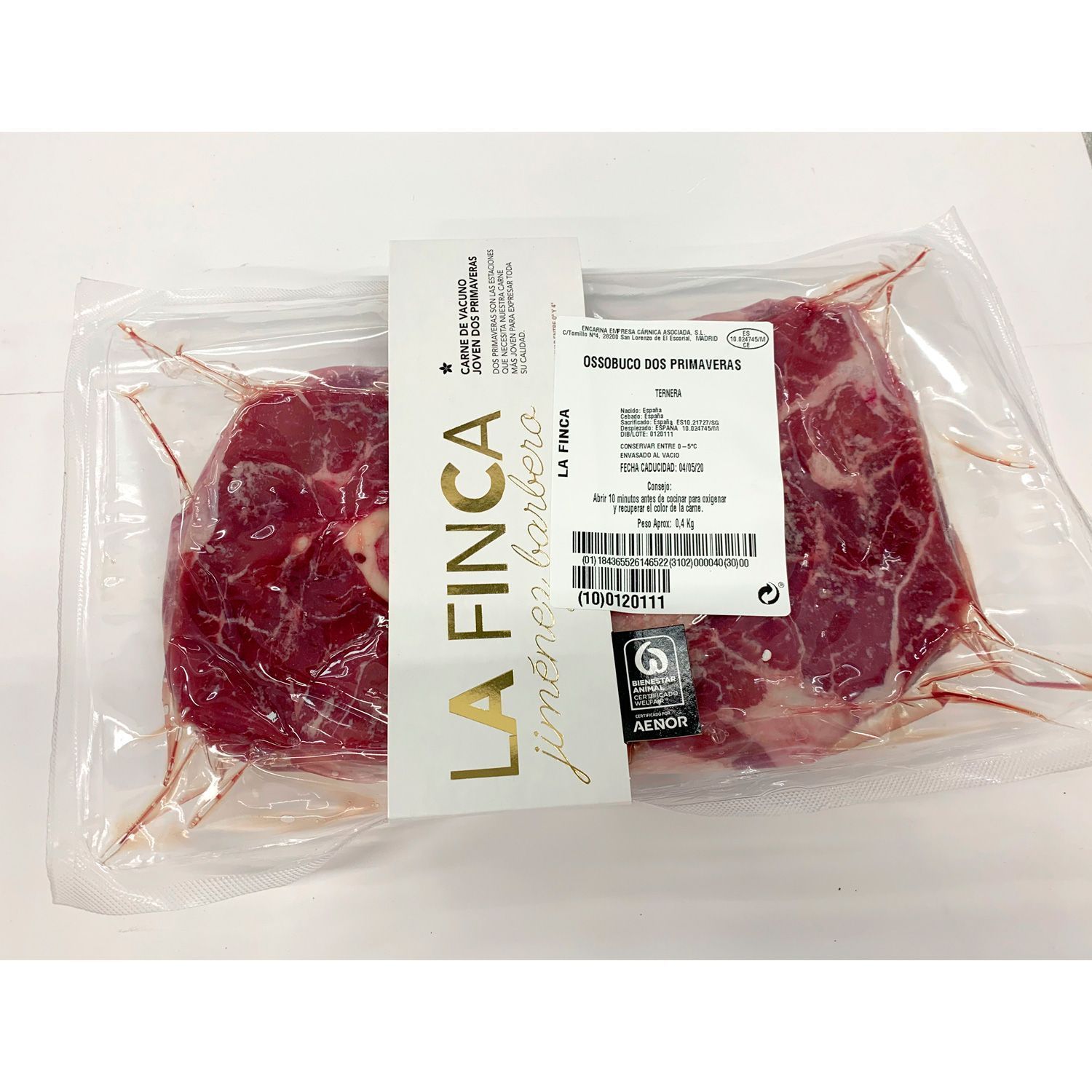 Carne de la Finca - Ossobucco de Ternera