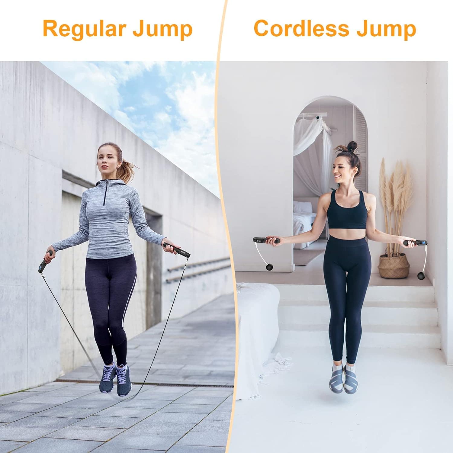Ein Beispiel für ein seilloses Springseil von Gritin (Foto via Amazon)