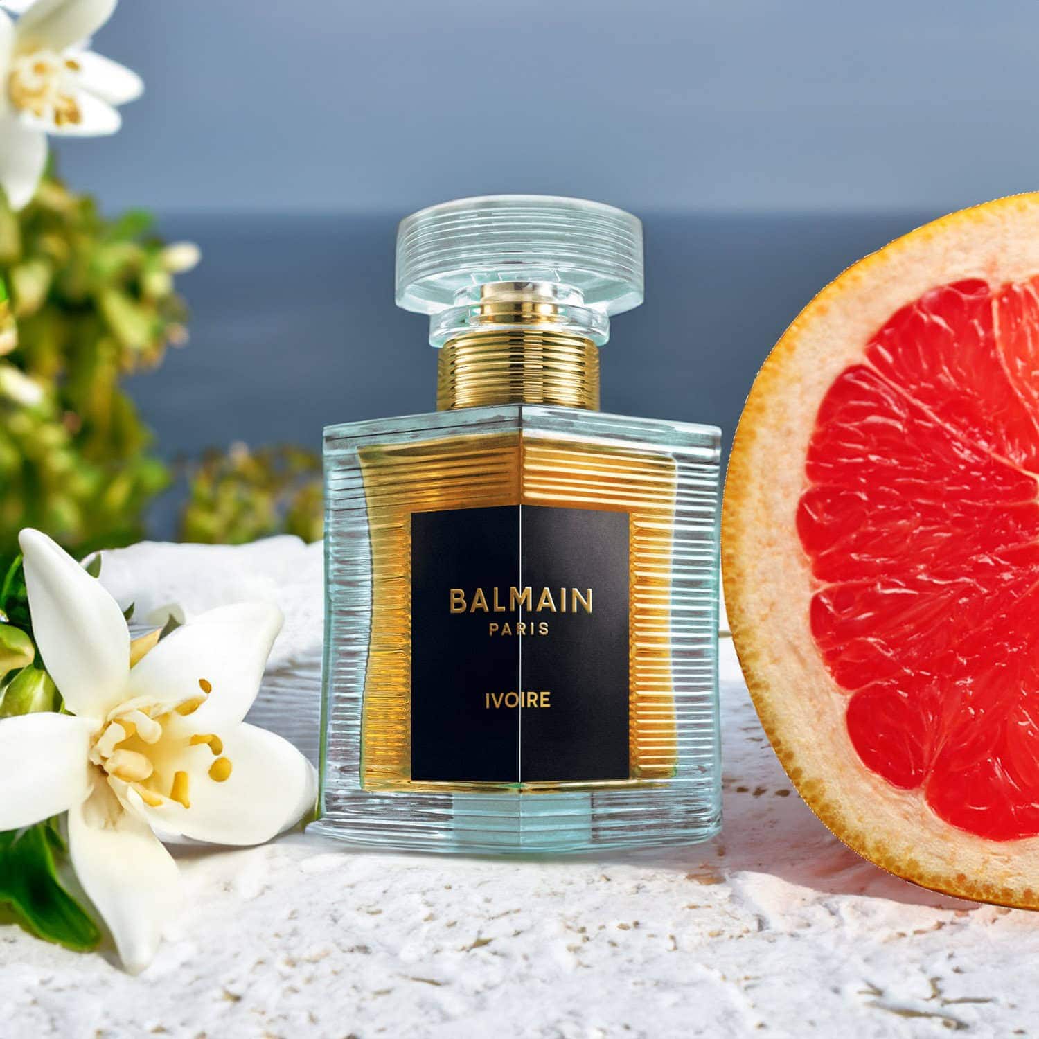 balmain ivoire eau de parfum 2024 floral woody fragrance