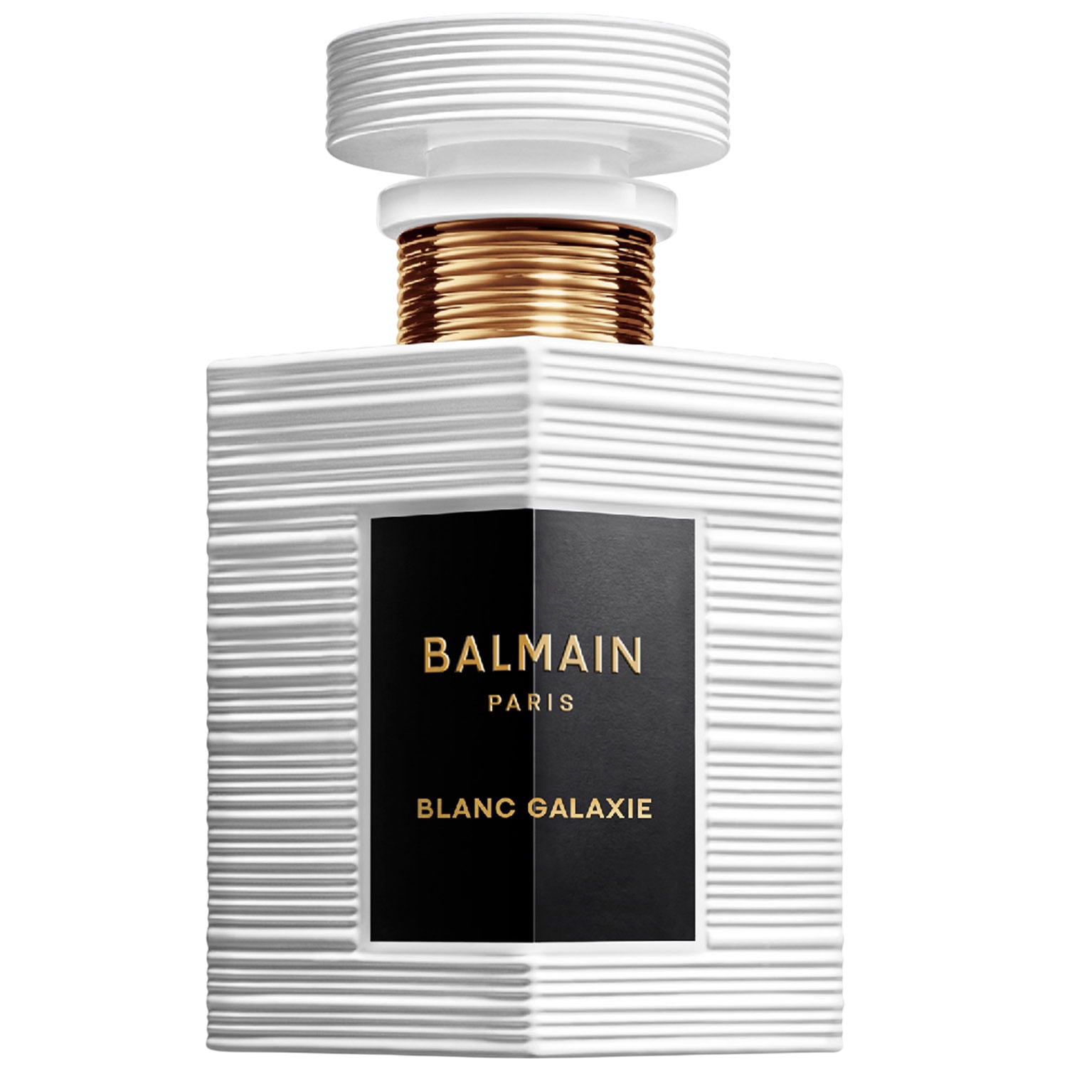 balmain introduces ‘blanc galaxie’, its new citrus and luminous fragrance from the ‘les éternels de balmain’ collection, a symbol of expression, energy, and transformation