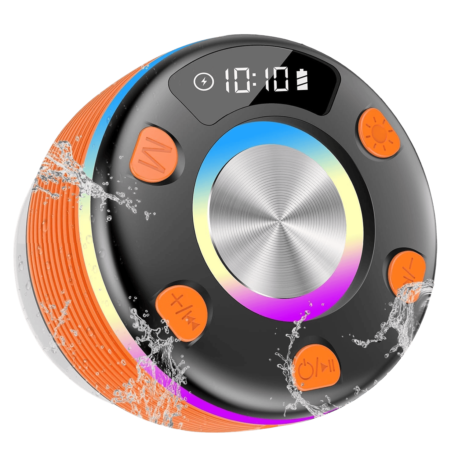 THUNELEC Bluetooth Shower Speaker with Mic & Bluetooth 5.3