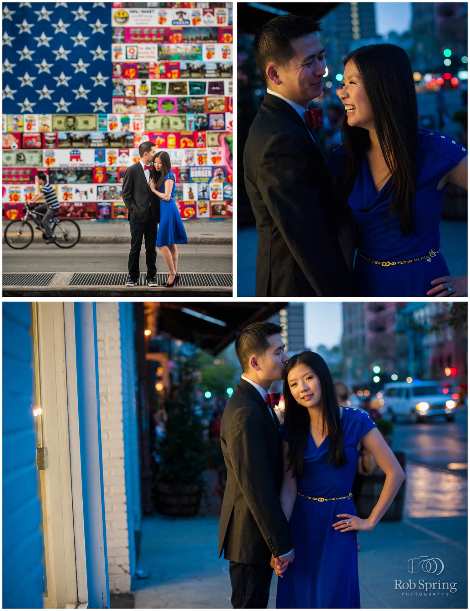 The Bowery NYC engagement session