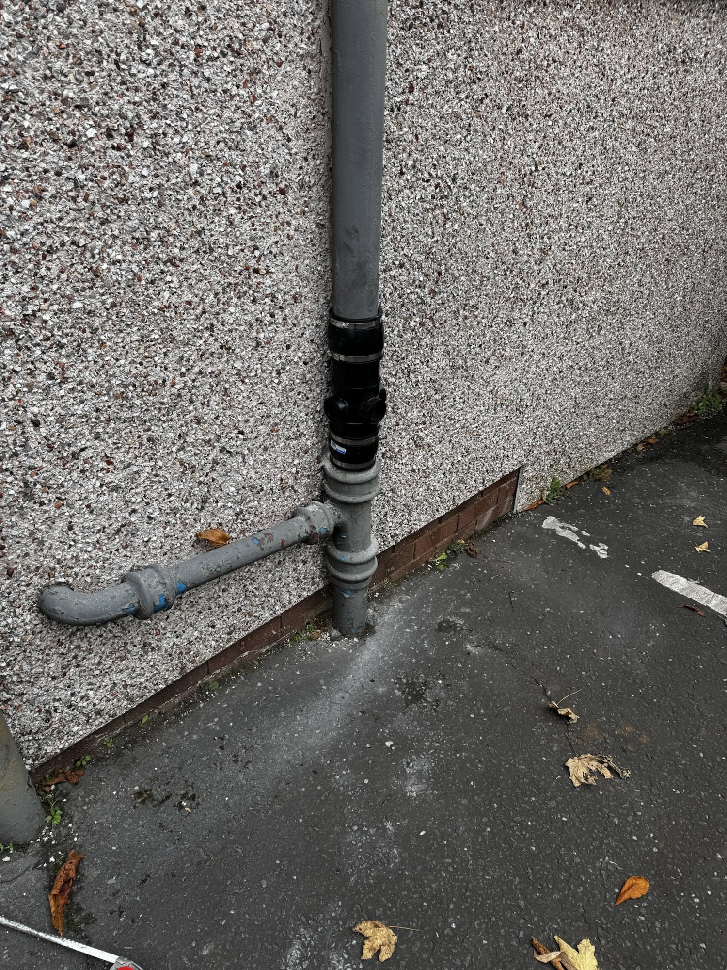 Main waste pipe repair doctors surgery Airdrie