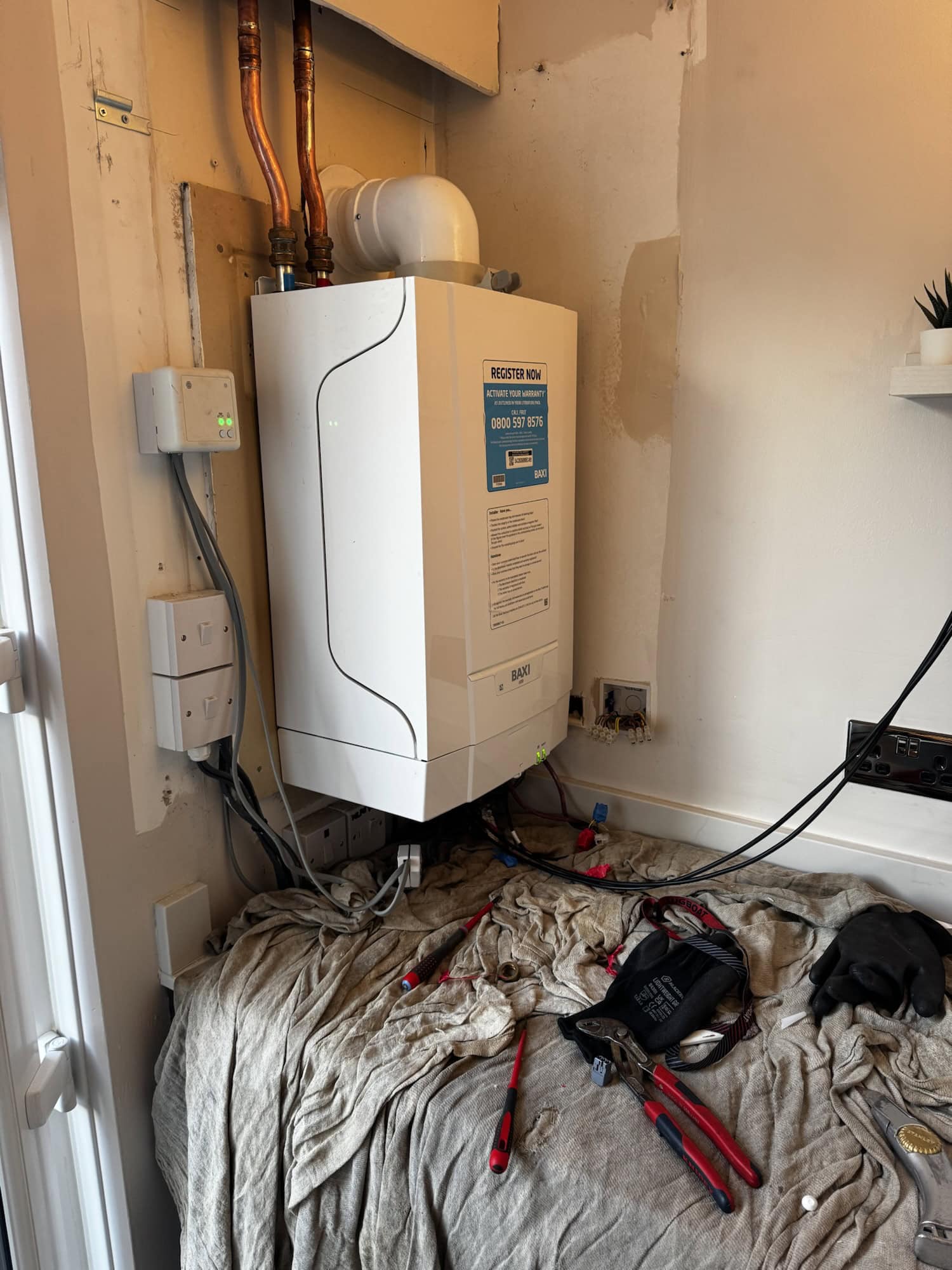 Baxi Boiler Instalaltion - Heat Only 